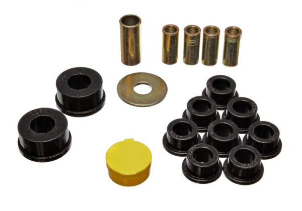 Energy Suspension - Energy Suspension 79-85 Mazda RX7 Black Rear Watts Link Set - 11.7102G
