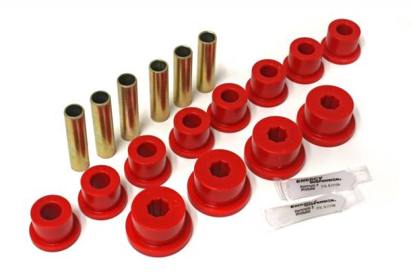 Energy Suspension - Energy Suspension Suz Sprg Bush A.M. - Red - 1.2102R