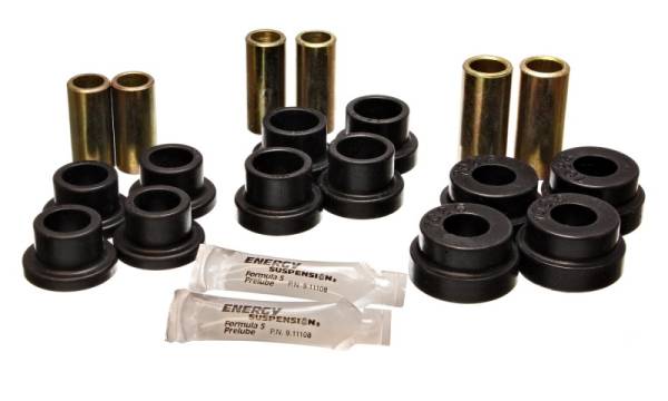 Energy Suspension - Energy Suspension 64-75 BMW 2002 Black Front Control Arm Bushing Set - 12.3101G
