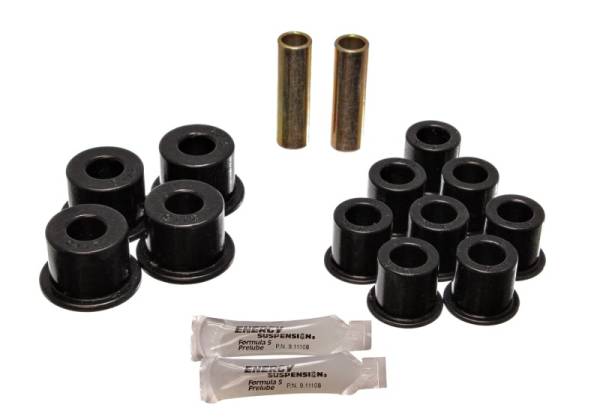 Energy Suspension - Energy Suspension Amigo Rear Spring Bushings - Black - 14.2101G