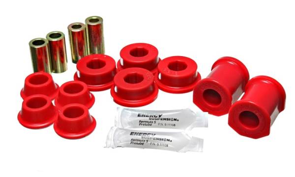 Energy Suspension - Energy Suspension 71-7/73 VW Super Beetle (Cast) Red Front Control Arm Bushing Set - 15.3106R
