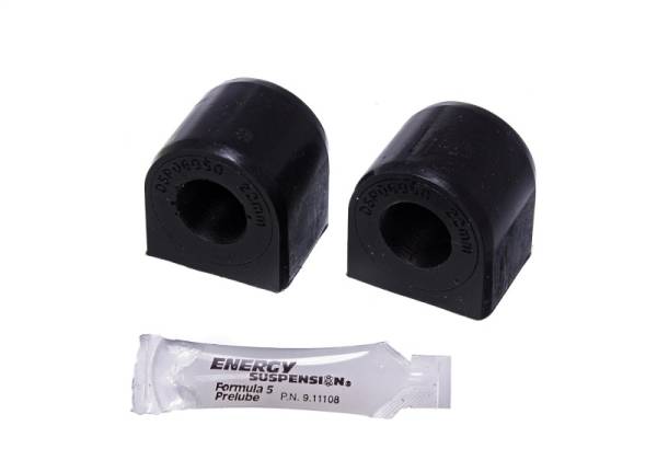 Energy Suspension - Energy Suspension 06-13 Audi A3 / 12-13 VW Golf R Black 22mm Front Sway Bar Bushing Set - 15.5107G