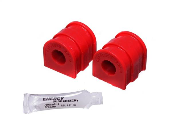 Energy Suspension - Energy Suspension 06-10 VW Passat (Incl. Wagon)/16+ VW Passat Red 20.7mm Rear Sway Bar Bushing Set - 15.5110R