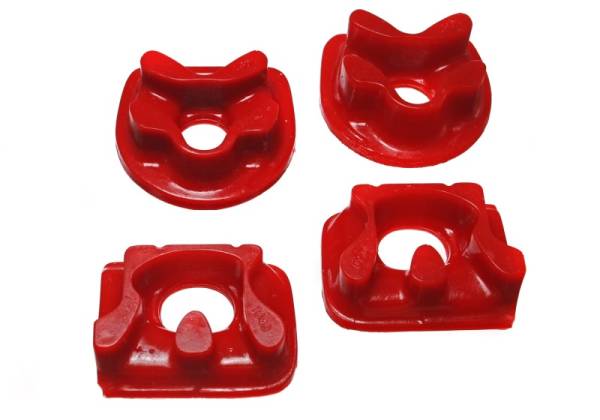 Energy Suspension - Energy Suspension 92-01 Honda Red Motor Mount Inserts (Manual Transmission) (2 Torque Positions) - 16.1103R