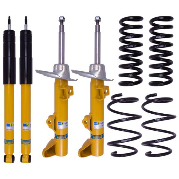 Bilstein - Bilstein B12 (Pro-Kit) 12-15 Mercedes-Benz SLK250 Base L4 1.8L Front and Rear Suspension Kit - 46-257833