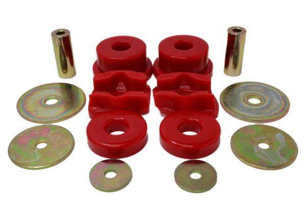 Energy Suspension - Energy Suspension 97-01 Honda CR-V (Auto Trans Only) 4WD Diff Mount Set - Red - 16.1114R