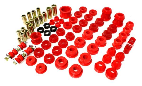 Energy Suspension - Energy Suspension 92-95 Honda Civic/CRX / 93-97 Honda Del Sol (including VTEC) Red Hyper-Flex Master - 16.18103R