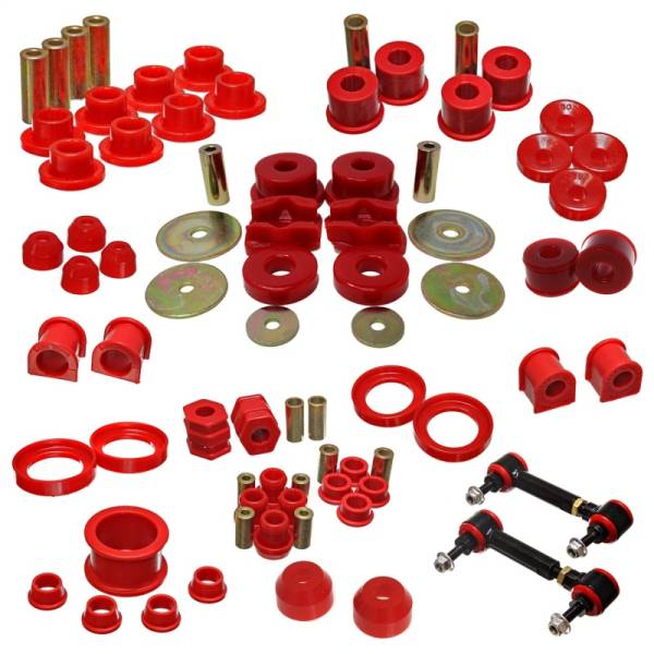 Energy Suspension - Energy Suspension 97-01 Honda CR-V Master Bushing Set - Red - 16.18116R