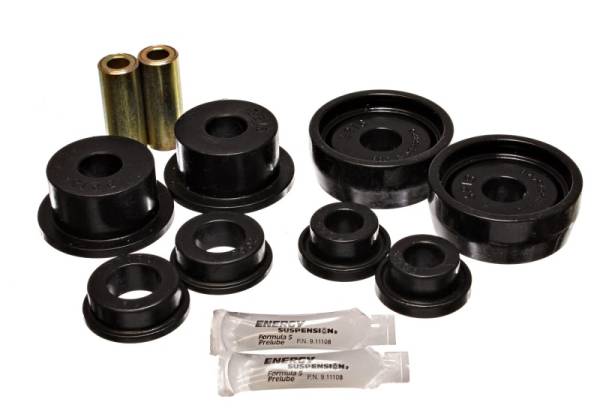 Energy Suspension - Energy Suspension 84-87 Honda Civic/CRX Black Rear Control Arm Bushing Set (Includes Trailing Arm Bu - 16.3102G