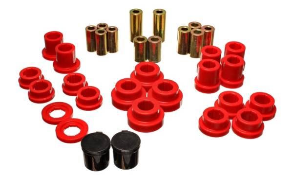 Energy Suspension - Energy Suspension 00-09 Honda S2000 Red Rear End Control Arm Bushing Set - 16.3121R