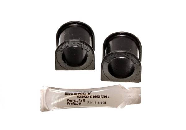 Energy Suspension - Energy Suspension 90-93 Acura Integra Black 23mm Front Sway Bar Bushings - 16.5113G