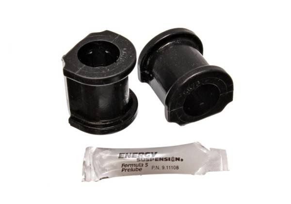 Energy Suspension - Energy Suspension 01-05 Honda Civic/CRX / 02-05 Civic Si Black 1 inch Front Sway Bar Bushings - 16.5133G