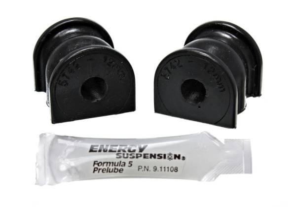 Energy Suspension - Energy Suspension 01-05 Honda Civic/CRX Black 12mm Rear Sway Bar Bushings - 16.5135G