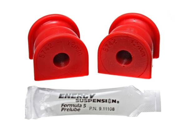Energy Suspension - Energy Suspension 01-05 Honda Civic/CRX Red 12mm Rear Sway Bar Bushings - 16.5135R