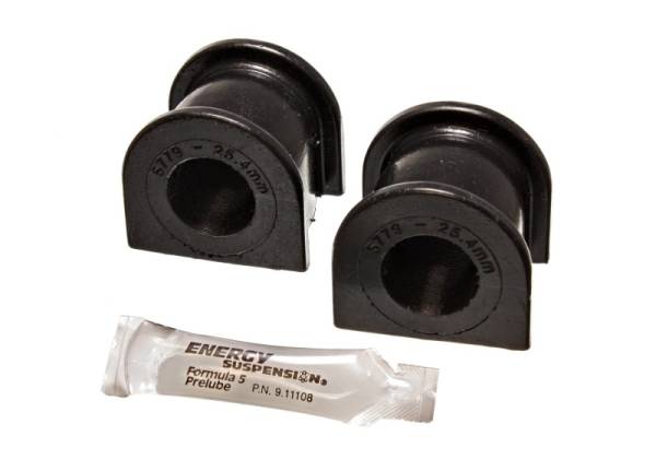 Energy Suspension - Energy Suspension 04-05 Acura TSX Black 25.4mm/1in Front Sway Bar Bushing Set - 16.5137G