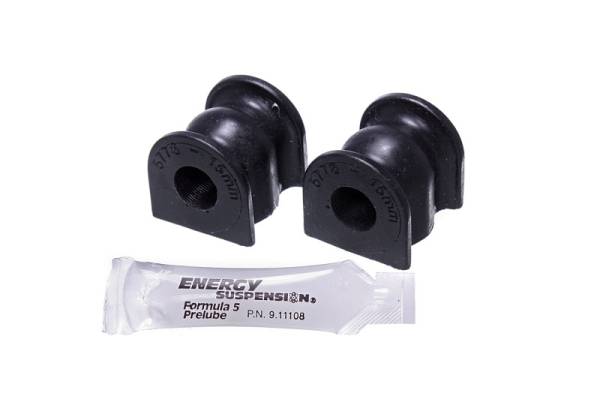 Energy Suspension - Energy Suspension 04-05 Acura TSX Black 15mm Rear Sway Bar Bushing Set - 16.5138G