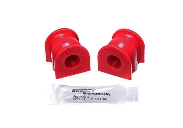 Energy Suspension - Energy Suspension 06-11 Honda Civic SI 17mm Rear Sway Bar Bushing Set - Red - 16.5147R