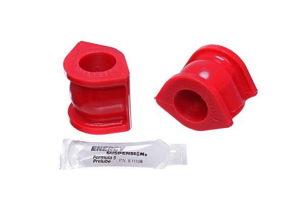 Energy Suspension - Energy Suspension 06-11 Honda Civic SI 27mm Front Sway Bar Bushing Set - Red - 16.5148R