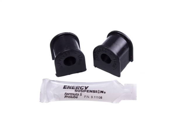 Energy Suspension - Energy Suspension 06-11 Honda Civic (Excl Si) 12mm Rear Sway Bar Bushings - Black - 16.5153G