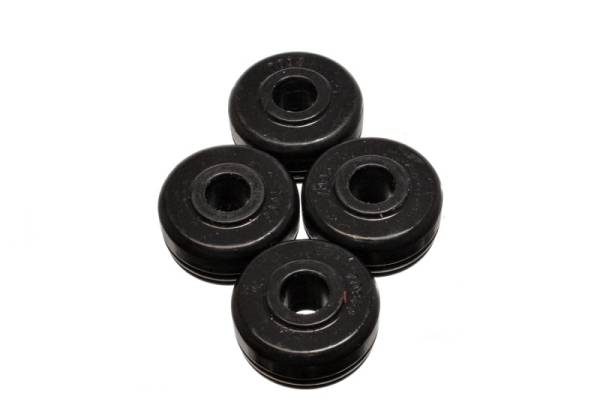 Energy Suspension - Energy Suspension 88-91 Honda Civic/CRX Black Front Strut Rod Bushing Set - 16.7102G