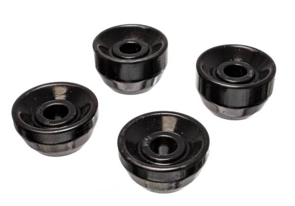 Energy Suspension - Energy Suspension 90-97 Honda Accord/Odyssey / 92-96 Honda Prelude Black Front Strut Rod Bushing Set - 16.7103G