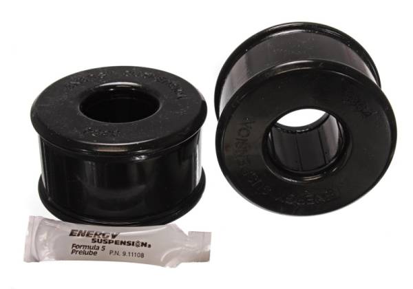 Energy Suspension - Energy Suspension 90-93 Acura Integra Black Rear Trailing Arm Bushing Set (Must reuse all metal part - 16.7107G