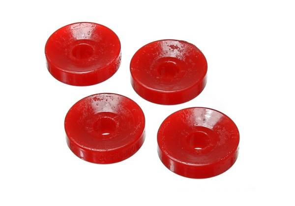 Energy Suspension - Energy Suspension 06-11 Honda Civic Red Rear Upper Shock Bushing Set - 16.8112R