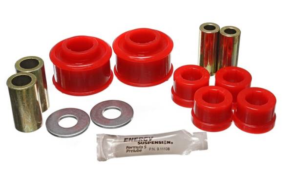 Energy Suspension - Energy Suspension Subaru Crosstrek/Forester/Impreza/Legacy/WRX Red Front Control Arm Bushing Set - 19.3102R