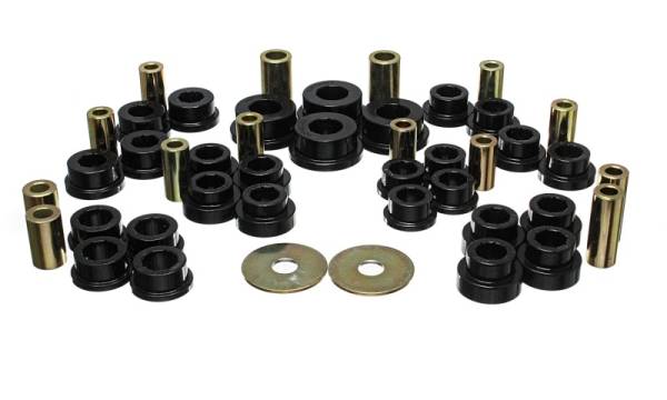 Energy Suspension - Energy Suspension Subaru 08-12 Impreza/08-14 WRX Black Rear Control Arm Bushing Set - 19.3103G