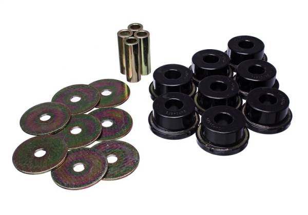 Energy Suspension - Energy Suspension 05-09 Subaru Legacy Rear Subframe Bushing Set - Black - 19.4102G