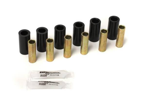 Energy Suspension - Energy Suspension Cj Sprg Bush/ Frt Or Rr - Black - 2.2101G