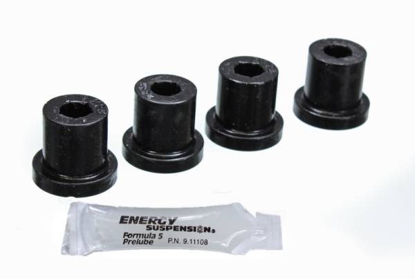 Energy Suspension - Energy Suspension Aftermarket Shackle Set - Black - 2.2118G