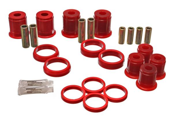 Energy Suspension - Energy Suspension 93-98 Jeep Grand Cherokee Red Frt Control Arm Bushings-Must reuse OEM Outer Shells - 2.3103R