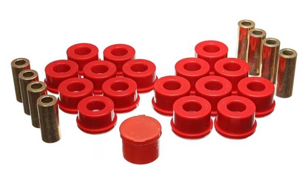 Energy Suspension - Energy Suspension Control Arm Bushings - Rear - Red - 2.3109R