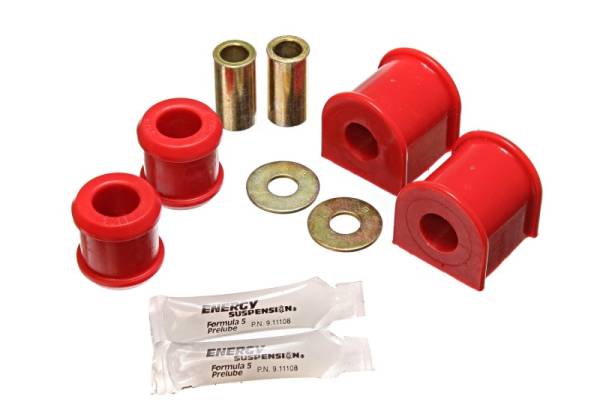 Energy Suspension - Energy Suspension 07-11 Jeep Wrangler 17mm Rear Sway Bar Bushings Set - Red - 2.5114R