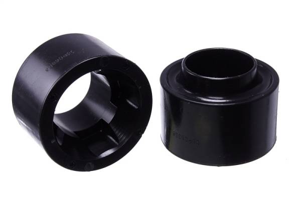 Energy Suspension - Energy Suspension 07-17 Jeep Wrangler (JK) Black Front Coil Spring Spacer 1-3/4in Lift Set - 2.6111G
