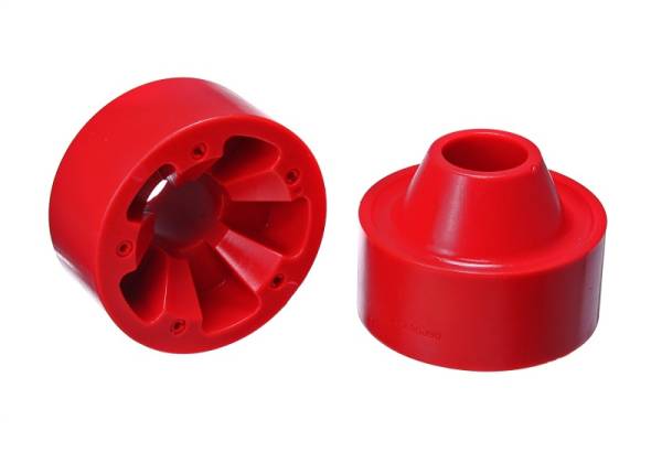 Energy Suspension - Energy Suspension 07-17 Jeep Wrangler (JK) Red Rear Coil Spring Spacer 1-3/4in Lift Set - 2.6112R
