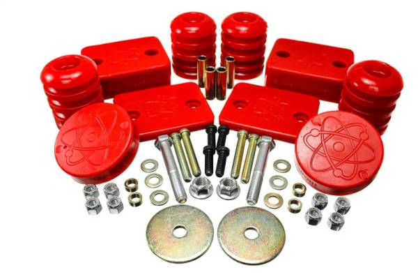 Energy Suspension - Energy Suspension 18-20 Jeep Wrangler JL Red Front Bump Stop Set (Set of 2) - 2.6115R