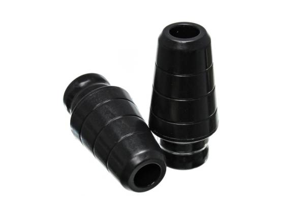 Energy Suspension - Energy Suspension 97-06 Jeep Wrangler TJ with 1 3/4 in lift Black Front Bump Stop Set (Set of 2) - 2.9102G