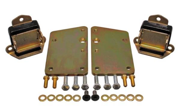 Energy Suspension - Energy Suspension Ls Conversion Mtr Mount Set  - Black - 3.1148G