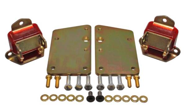 Energy Suspension - Energy Suspension Ls Conversion Mtr Mount Set  - Red - 3.1150R