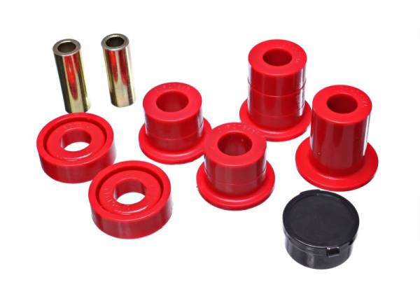 Energy Suspension - Energy Suspension 07-10 Chevy K2500/3500HD Front Diff Mount - Red - 3.1154R