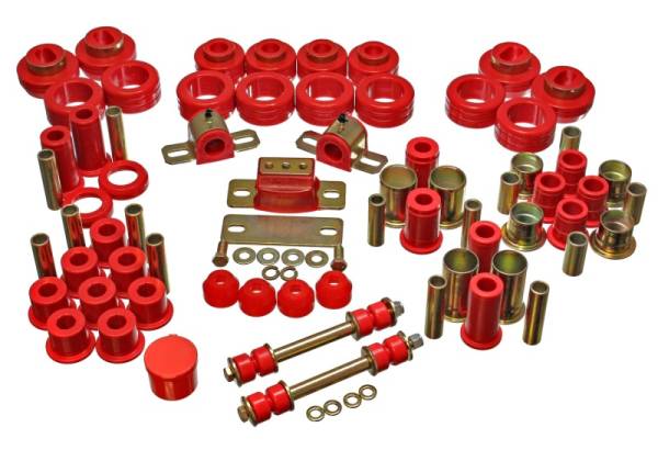 Energy Suspension - Energy Suspension 82-04 Chevy Blazer & S-10/S-15 Pickup 2WD (except 97-01 SS)  Red Hyper-flex Master - 3.18106R