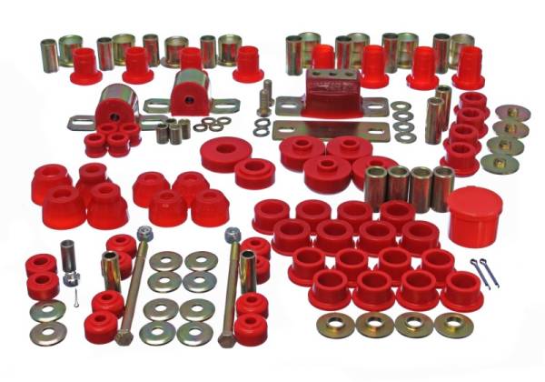 Energy Suspension - Energy Suspension 63-82 Chevrolet Corvette Red Hyper-flex Master Bushing Set - 3.18123R