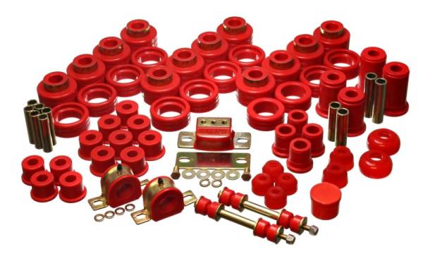 Energy Suspension - Energy Suspension 92-94 Chevy K5 Blazer / 92-99 Suburban / 92-99 GMC Denali XL/Yukon XL 2WD Red Hype - 3.18126R
