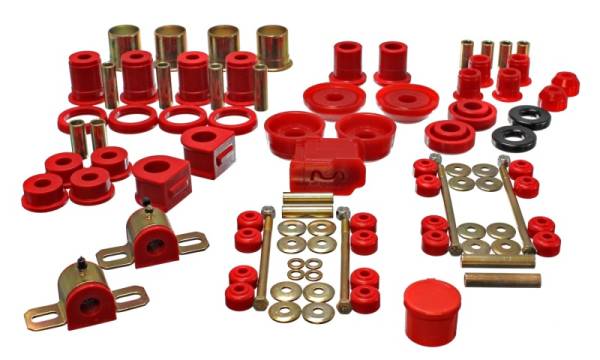 Energy Suspension - Energy Suspension 93-02 Chevrolet Camaro Red Hyper-flex Master Bushing Set - 3.18130R
