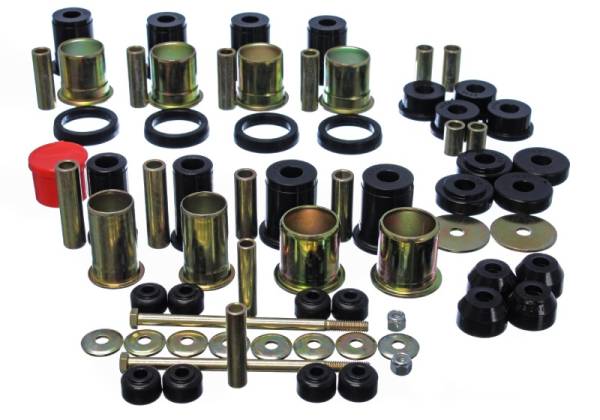 Energy Suspension - Energy Suspension 89-92 Chevrolet Camaro Black Hyper-flex Master Bushing Set - 3.18131G