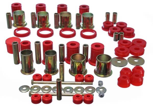 Energy Suspension - Energy Suspension 89-92 Chevrolet Camaro Red Hyper-flex Master Bushing Set - 3.18131R
