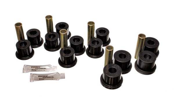 Energy Suspension - Energy Suspension Gm 2 & 4 X Rr Sprg Bush - Black - 3.2107G