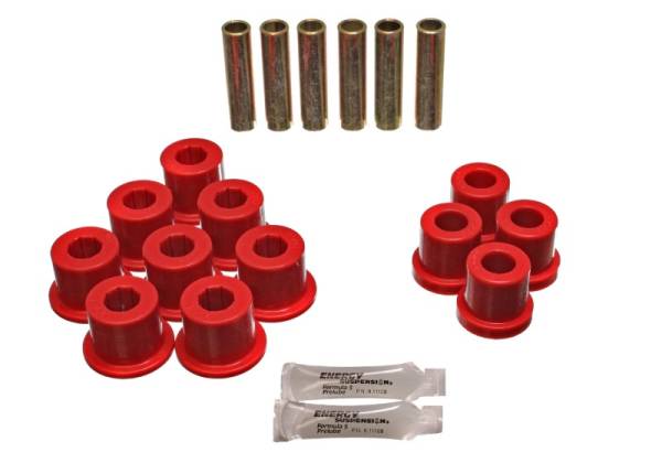 Energy Suspension - Energy Suspension Gm 2 & 4 X Rr Sprg Bush - Red - 3.2108R